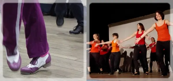 spectacle de claquettes de fin d'année avec Taptime